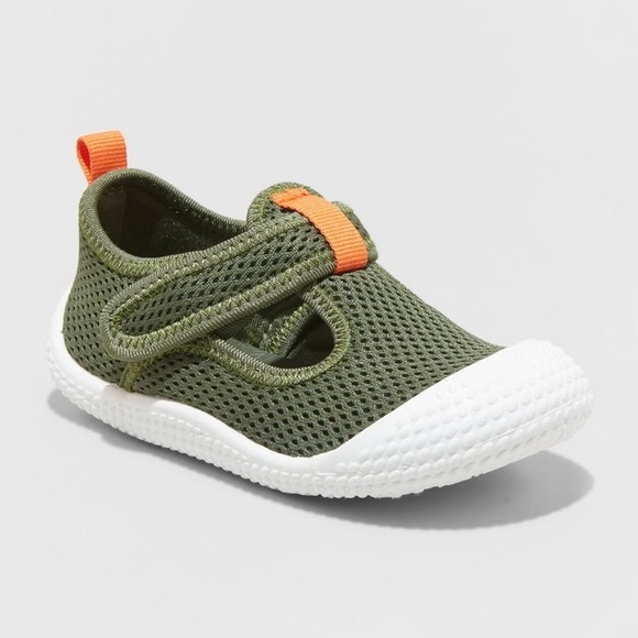 Toddler Boys' Oscar Water Shoes - Cat & Jack - Olive - size 10 - new - Picture 1 of 7